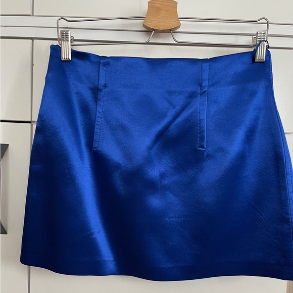 Zara Dresses & Skirts - Zara Blue Mini Skirt